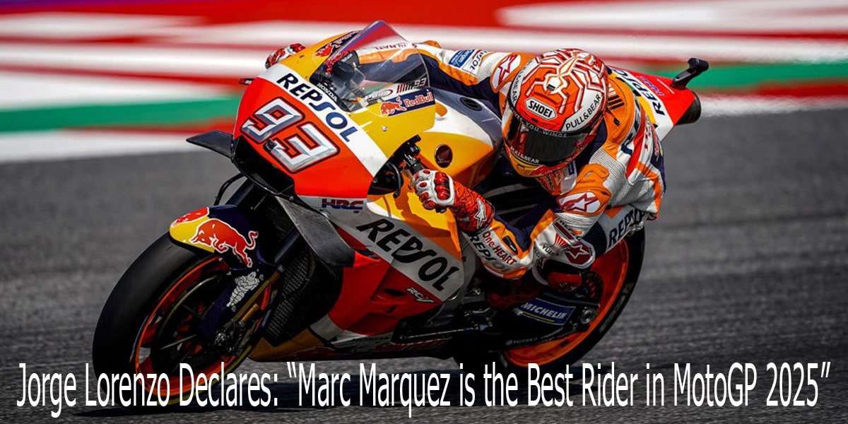 Jorge Lorenzo Declares