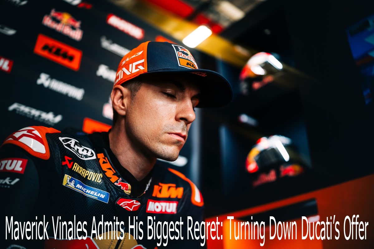 Maverick Vinales Admits His Biggest Regret